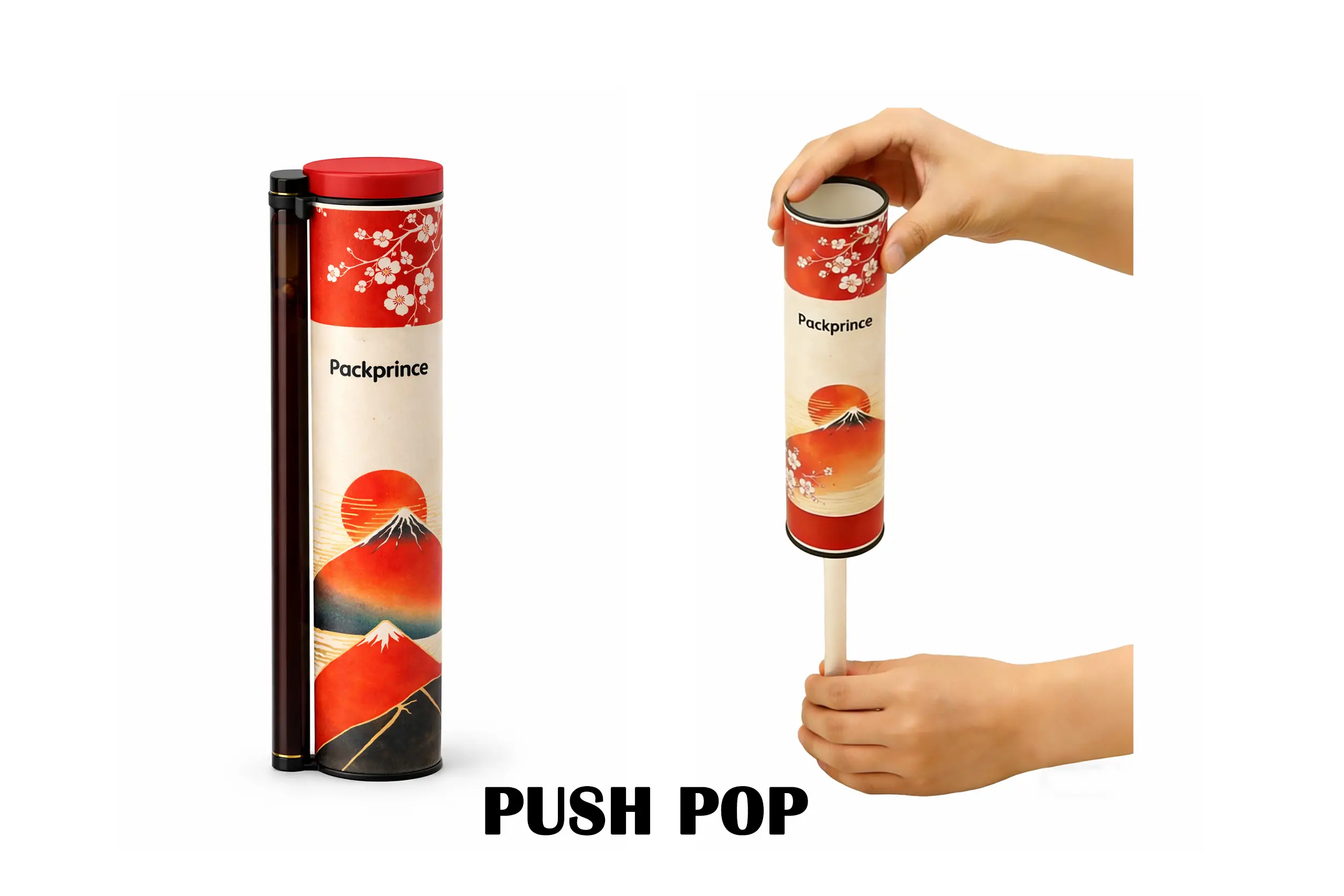 PUSH POP PACKAGING