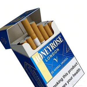 Cigarette packaging material example 2