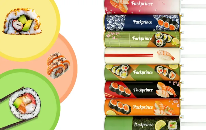 push pop sushi packaging