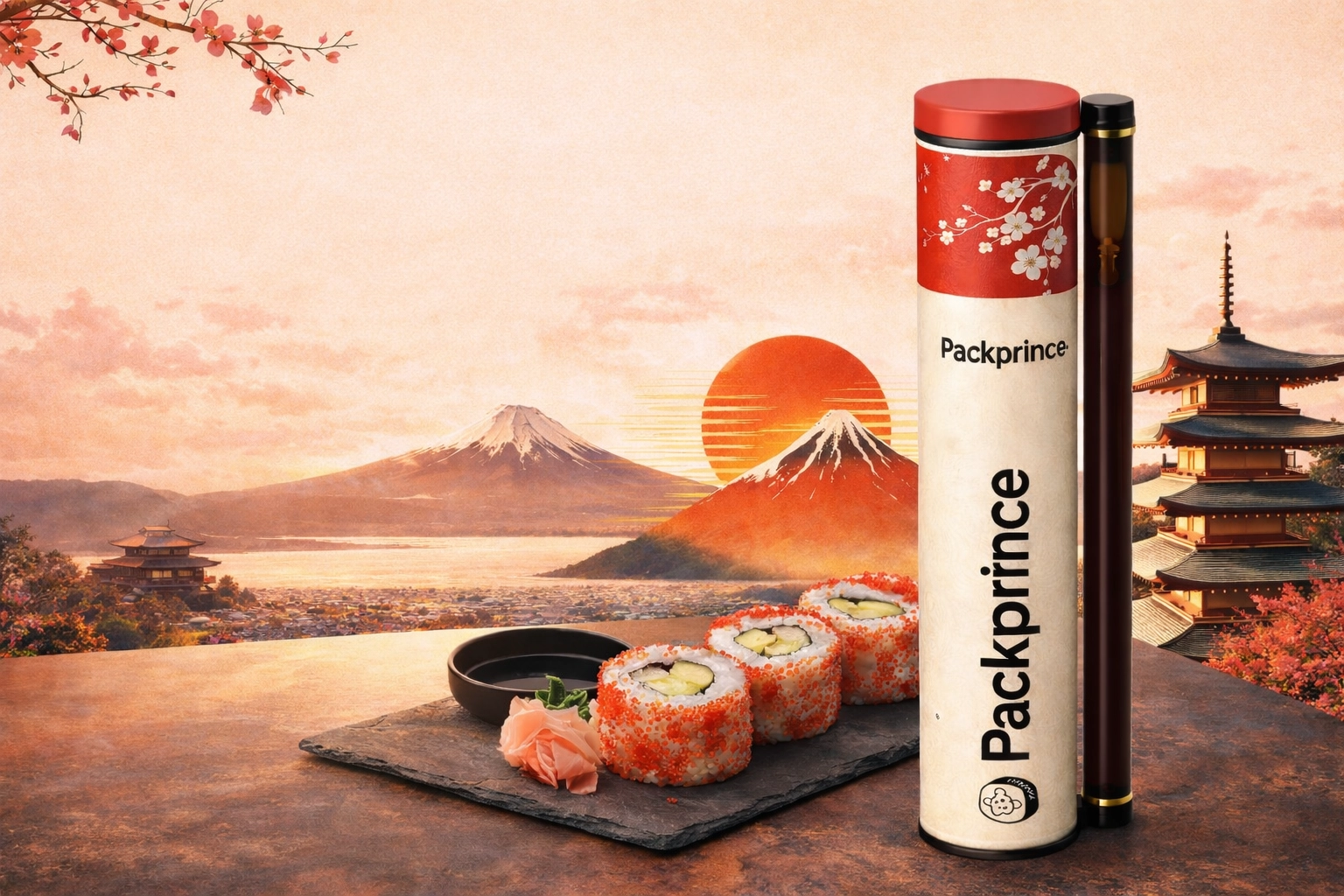 Sushi Push-Up Tubes(5)