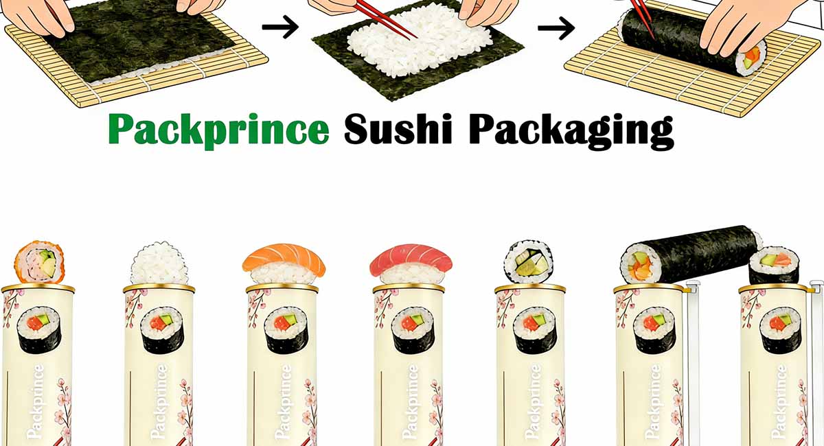 packprince sushi push pop packaging