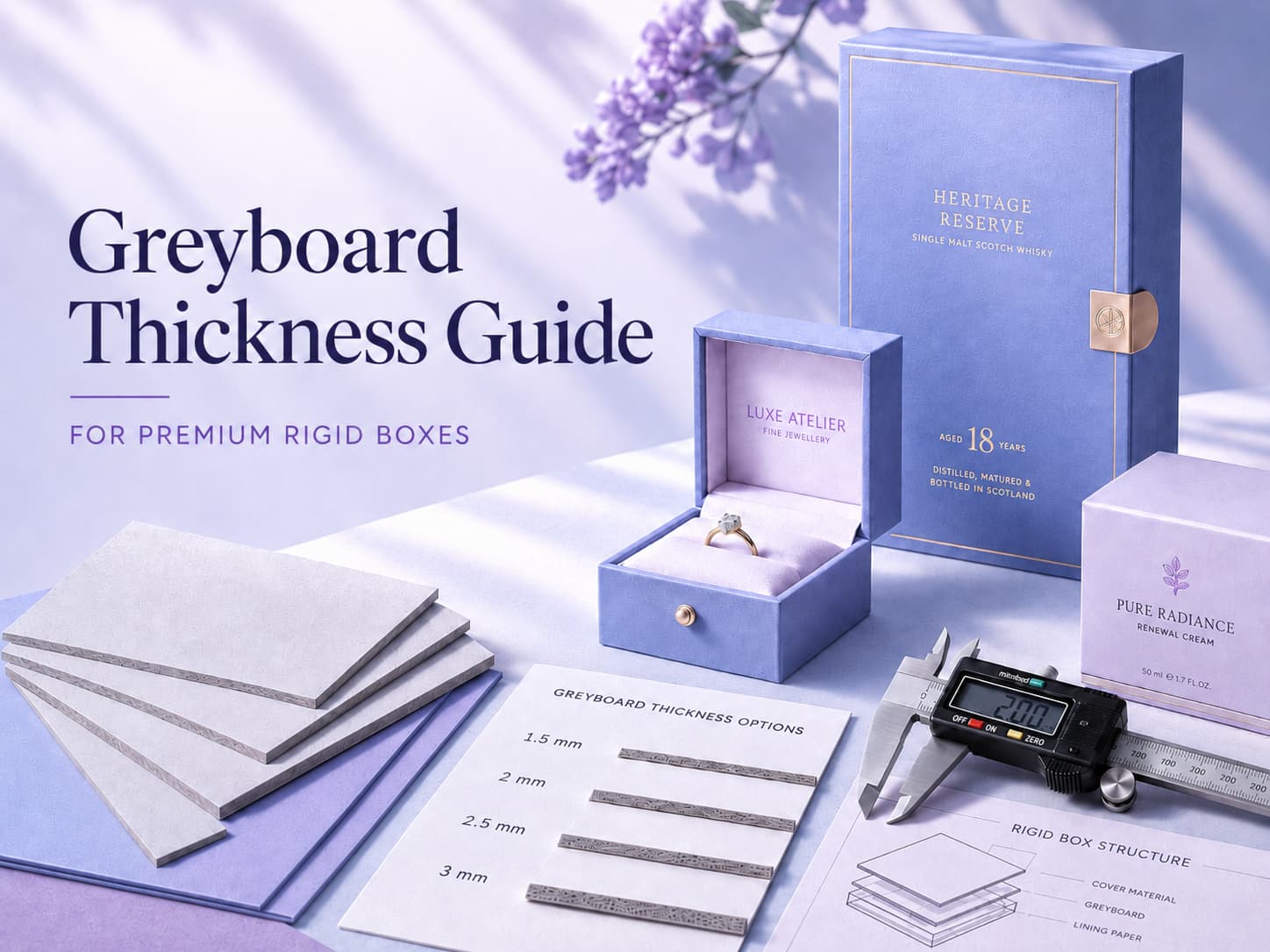 greyboard thickness guide