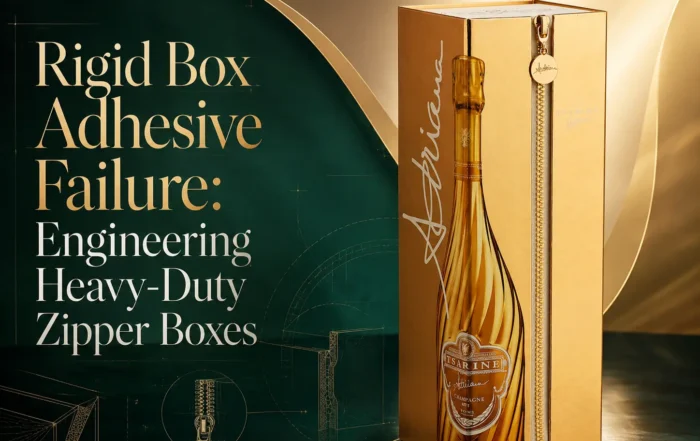 rigid box adhesive failure