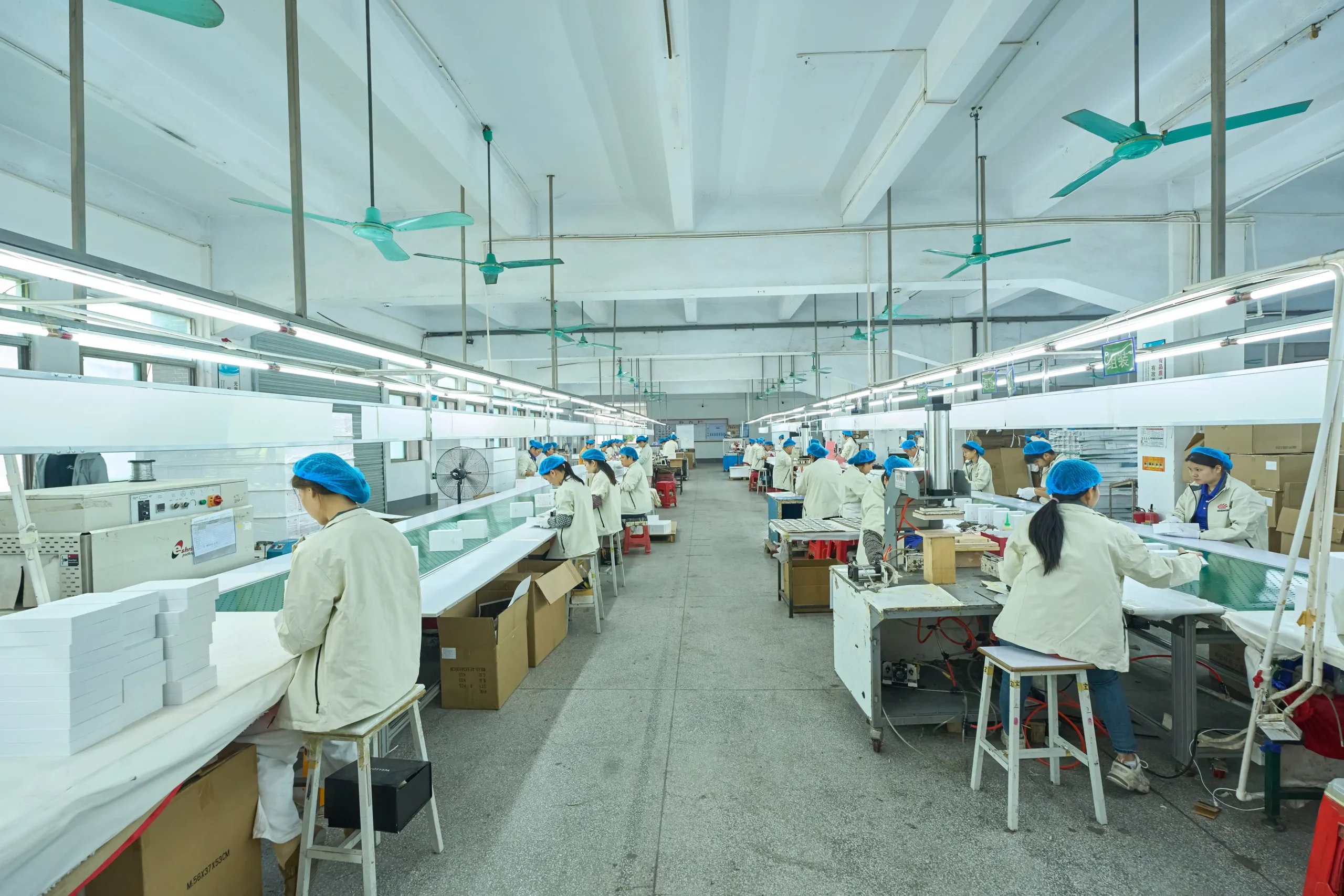 Packprince custom packaging box factory workshop