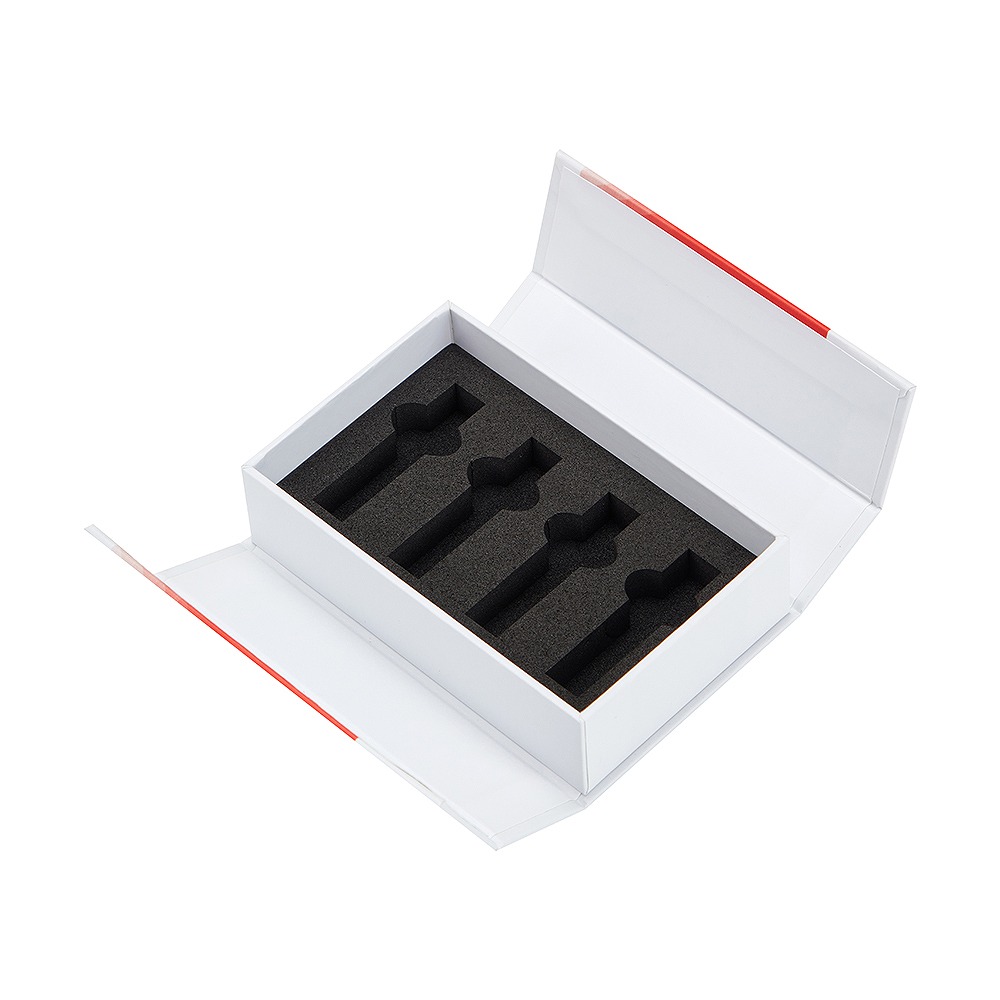 Custom Double-Door Serum Gift Box with EVA Insert - Image 4