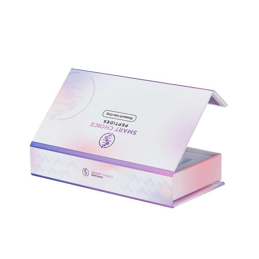 custom peptide vial packaging box