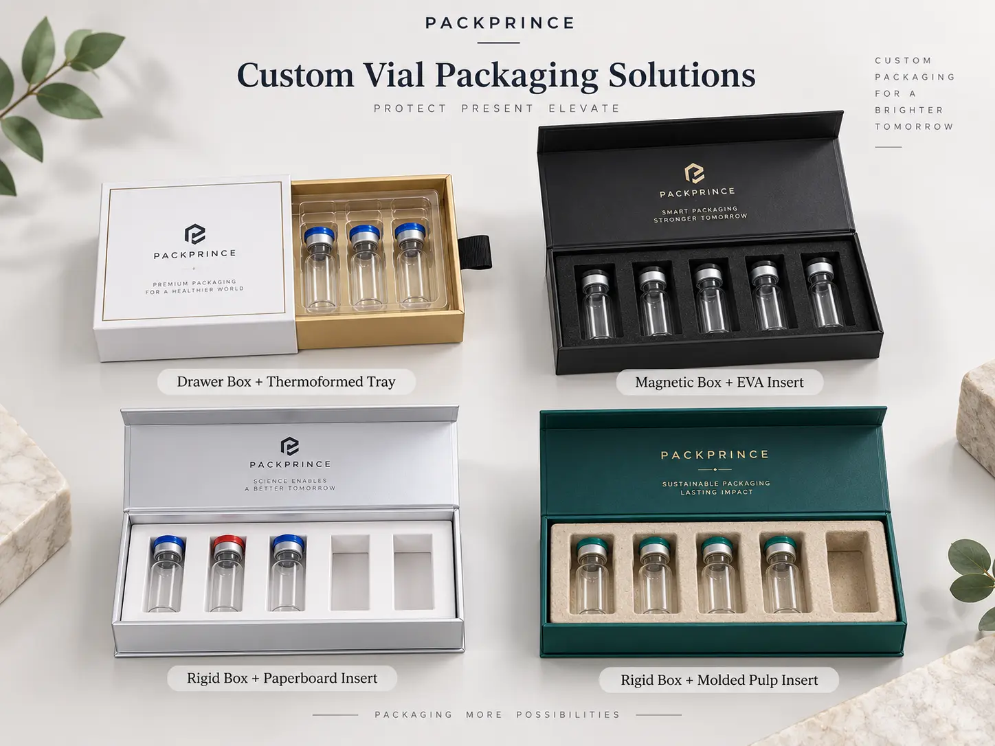 peptide vial packaging inserts