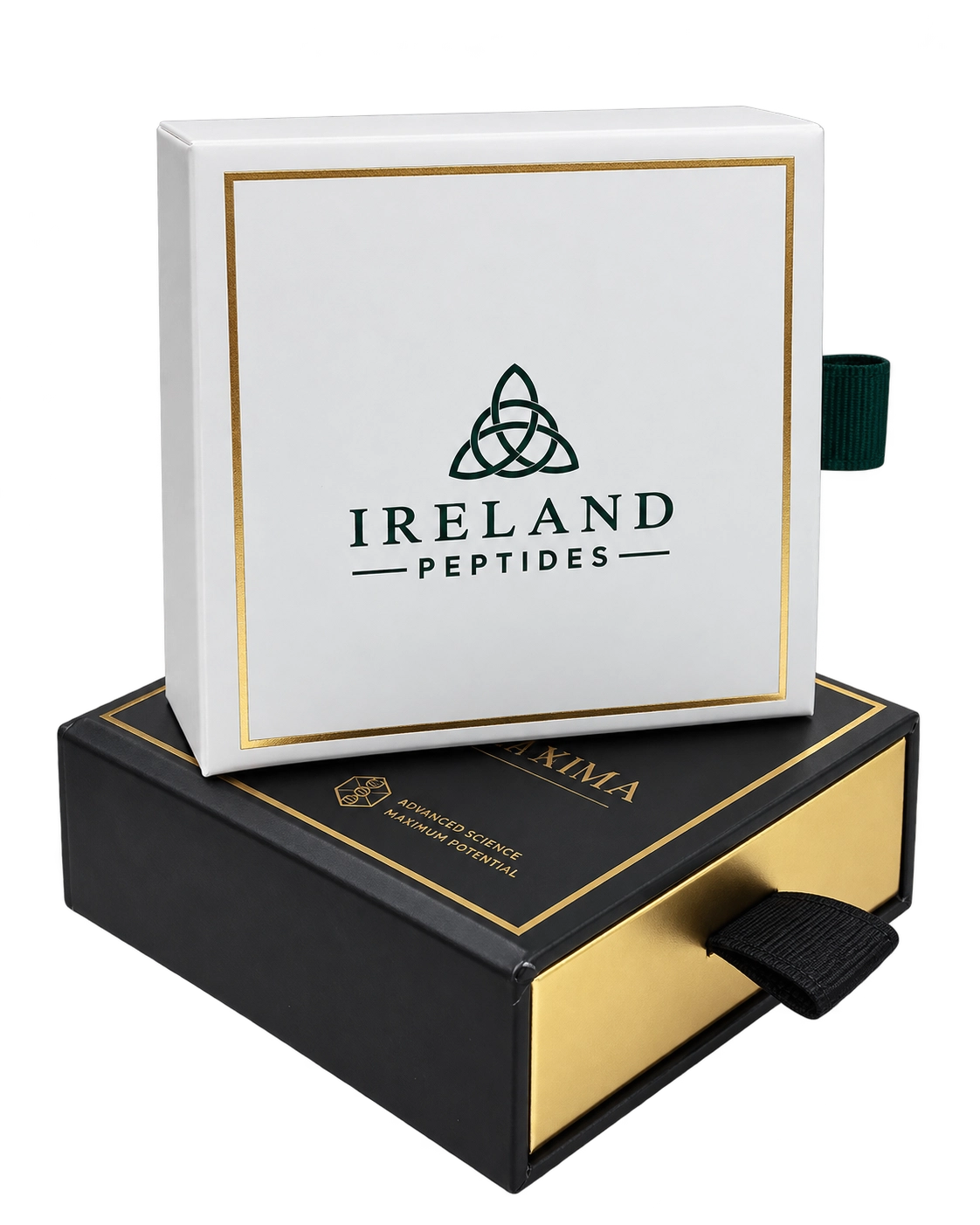 Peptide Vial Drawer Box with Clear PET Insert for 2 Vials - Image 3